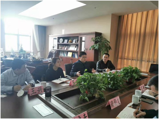 Secretary of Anju district Party committee of Suining City and his delegation visited Wuxi Evergrande Electronics Co., Ltd