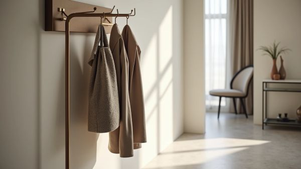 Quel porte manteau métal laqué choisir pour votre entrée ?